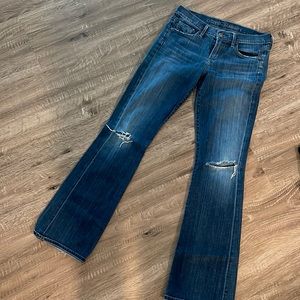 Citizens of Humanity petite bootcut leg jeans